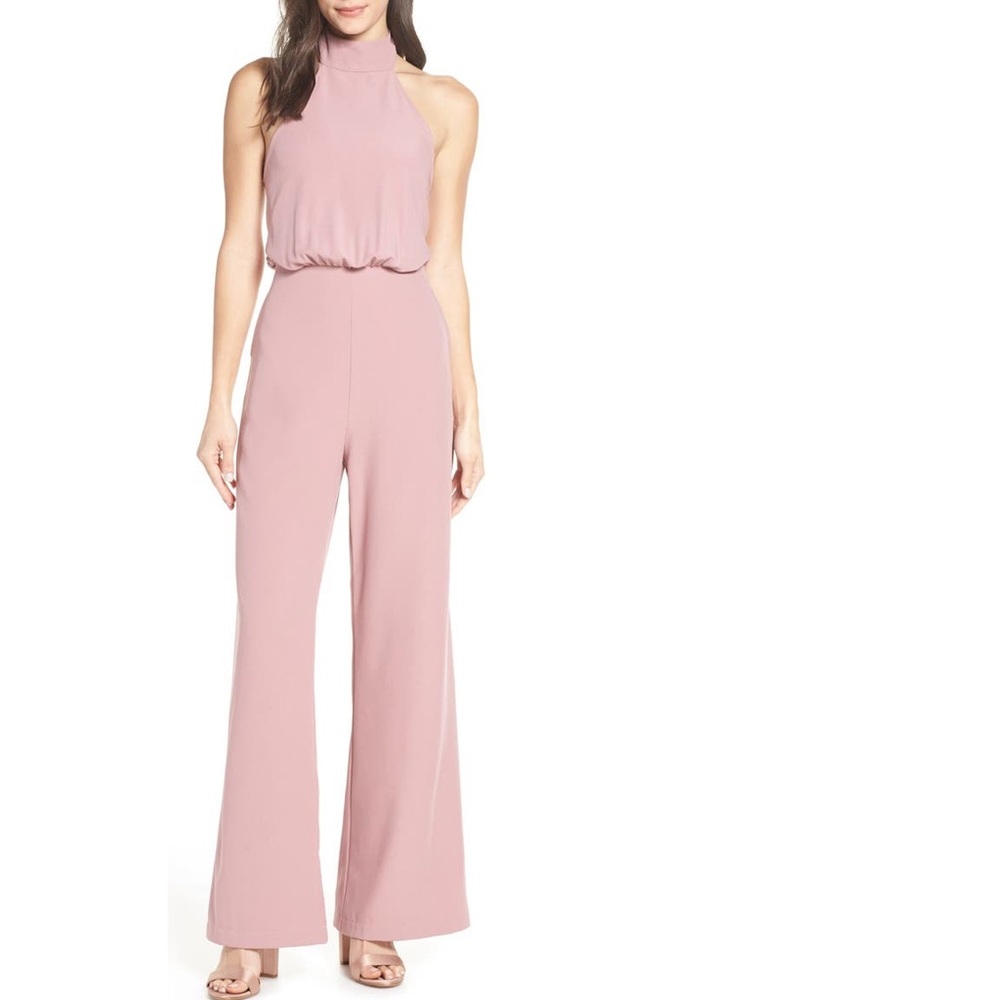 Lulu’s Moment for Life Halter Jumpsuit